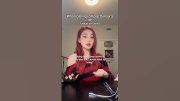 What to bring to K-pop concerts 101 #kpop #concert #kpopfypシ #enhypen #kpopconcert #fyp
