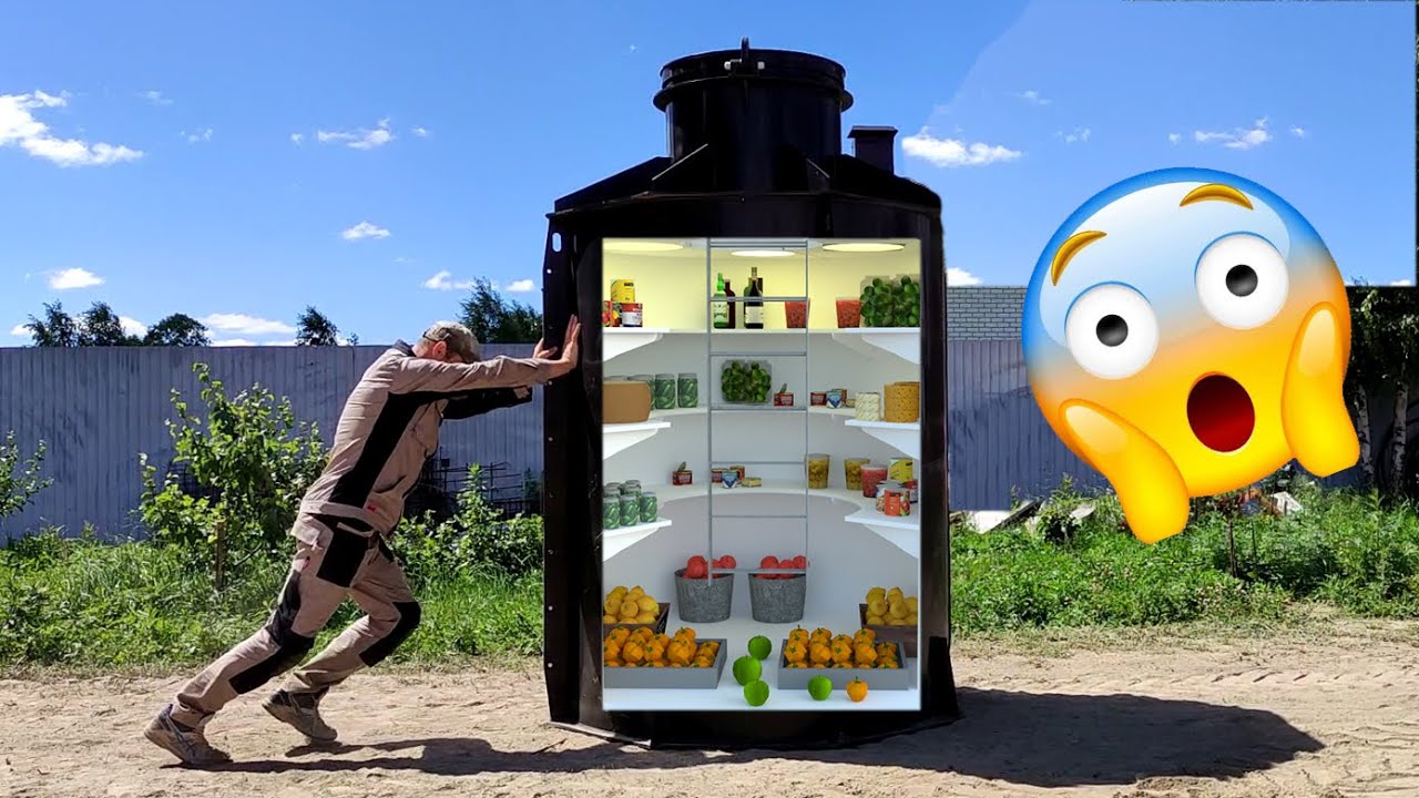 Полки из плоского шифера в погребе - 81 фото