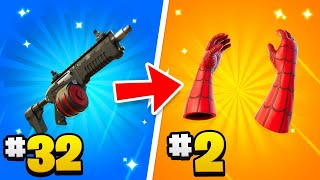 Ranking *EVERY* Fortnite Weapon... (Chapter 3)