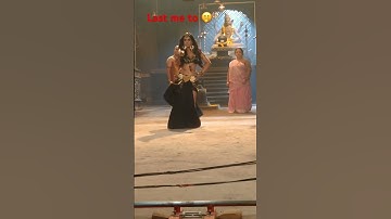Me naagin naagin Hindi Song shot with Naagin Serial Shooting taim video shot ma ksm last me to 🫢😳