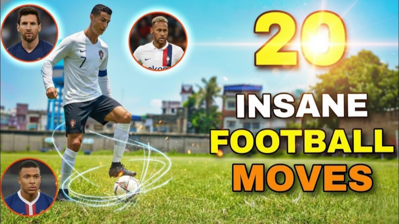 ⚡ 20 SECRET Soccer Moves Pros Hide From You! 