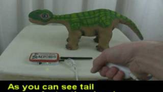 How to control Pleo wirelessly using Wii nunchuck