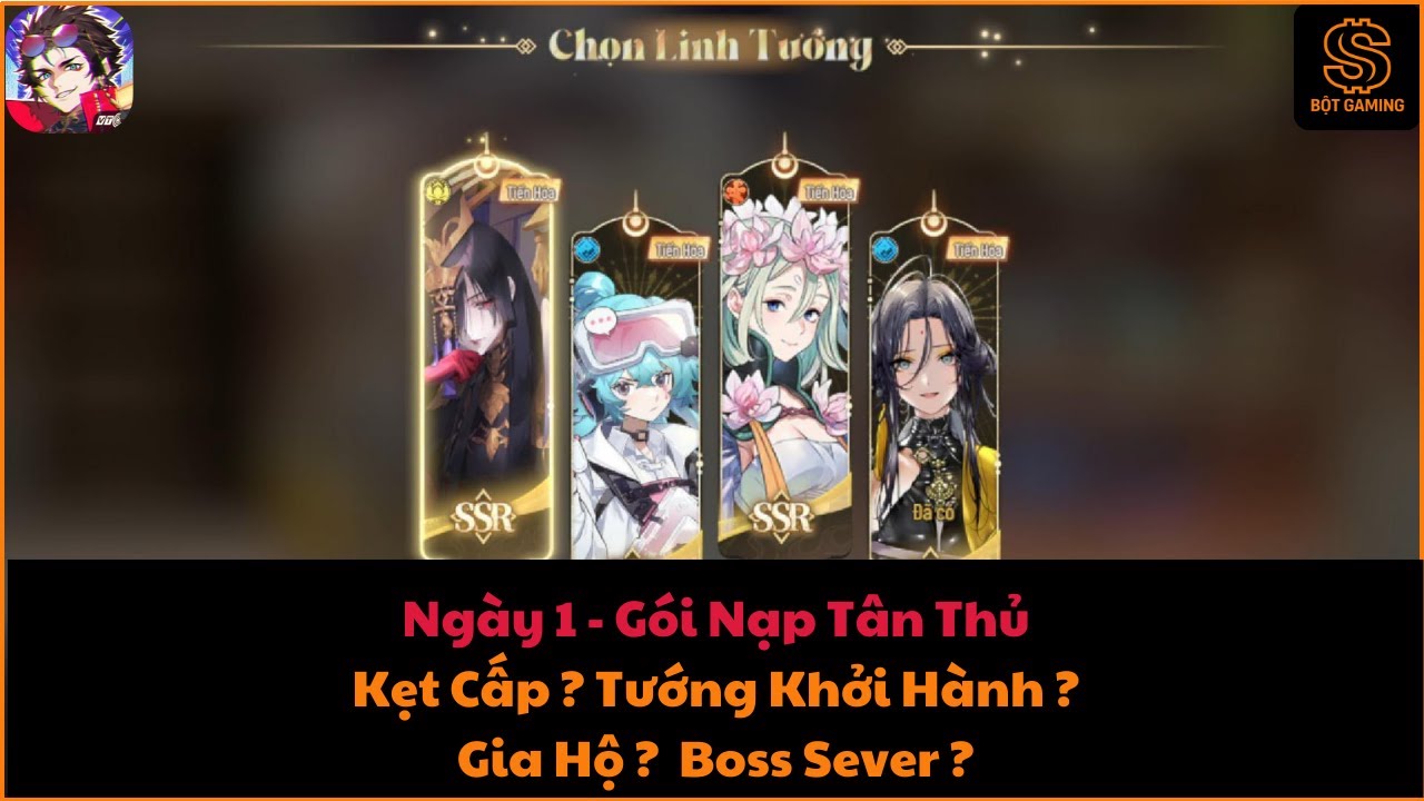 #2 [Ngày 1] Lưu ý chọn Gói Nạp Tân Thủ - Tướng Khởi Hành - Vượt Ải  [Thiếu Niên Tây Du - VTC]