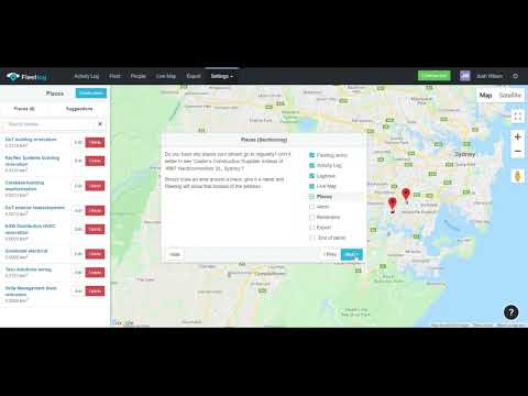 Fleetlog Platform Demo  - The Worlds Easiest GPS Fleet Tracking System
