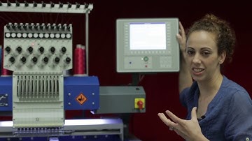 ZSK QUICK TUTORIAL-Adding Lock (Tie) Stitches Automatically on the ZSK Embroidery Machines