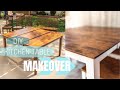 DIY KITCHEN TABLE MAKEOVER | How to Refinish a Table | Beginner Friendly