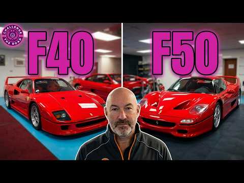 Ferrari F40 vs F50: The Ultimate Collection Debate.. Lets Talk Cars!