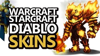 Plans For WoW, Starcraft, Diablo SKINS IN OVERWATCH! (Reaper Shrug, Sombra Sit & MORE!)