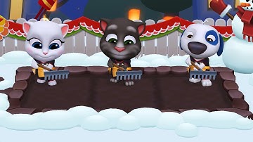 My Talking Tom Friends Gameplay by Outfit7 for android & Ios part 6