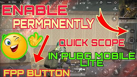 How to enable quick scope in pubg lite | Pubg Mobile Lite 0.16.0