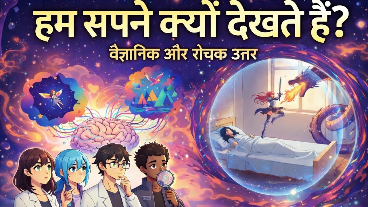 हम सपने (Dreams) क्यों देखते हैं? सपनों और REM नींद का वैज्ञानिक विश्लेषण