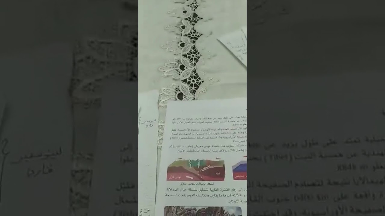 مراجعة لمقطع الديناميكية الداخلية للكرة الارضية