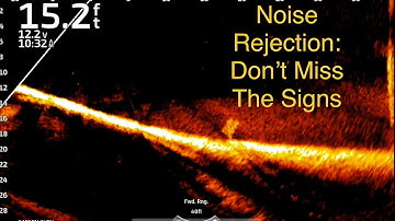 Garmin Livescope: Forward Mode Noise Rejection When To Choose Low/Med/High