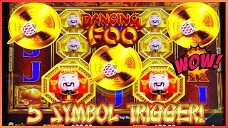 5 SYMBOL TRIGGER!   GOLD STACKS 88 DANCING FOO SLOT GIVES US A GREAT START ON PENN WALLET FREEPLAY