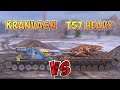 НА ЗАБИВ#32 | Какой барабан лучше | Kranvagn или T57 Heavy | WoT Blitz | Zlobina Liza