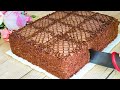 Gteau au chocolat en 15 minutes  dlicat et trs dlicieux recette simple 