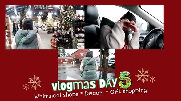 Vlogmas Day 5 a rainy Whimsical kind of day