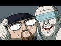 Crouching mexican hidden nanners  hunted by morgan freeman the hidden animated