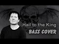 Avenged sevenfold  hail to the king bass cover by martin lachance