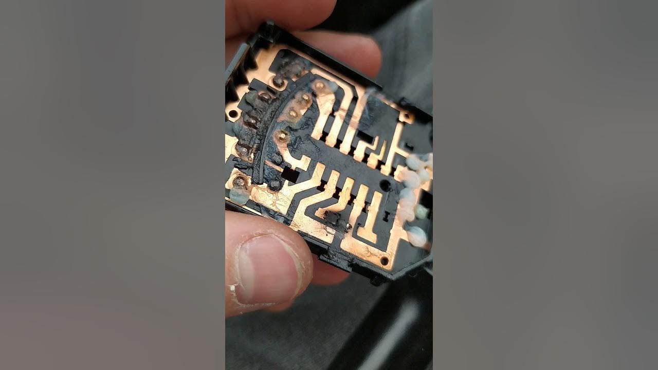 Снятие и Ремонт подрулевого переключателя дворников на Киа Рио 3 - YouTube