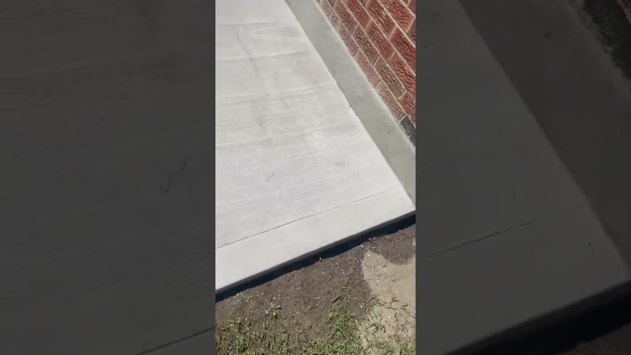 Beautiful side entrance for basement