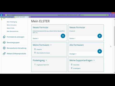 Elster Online - Registrierung Schritt für Schritt
