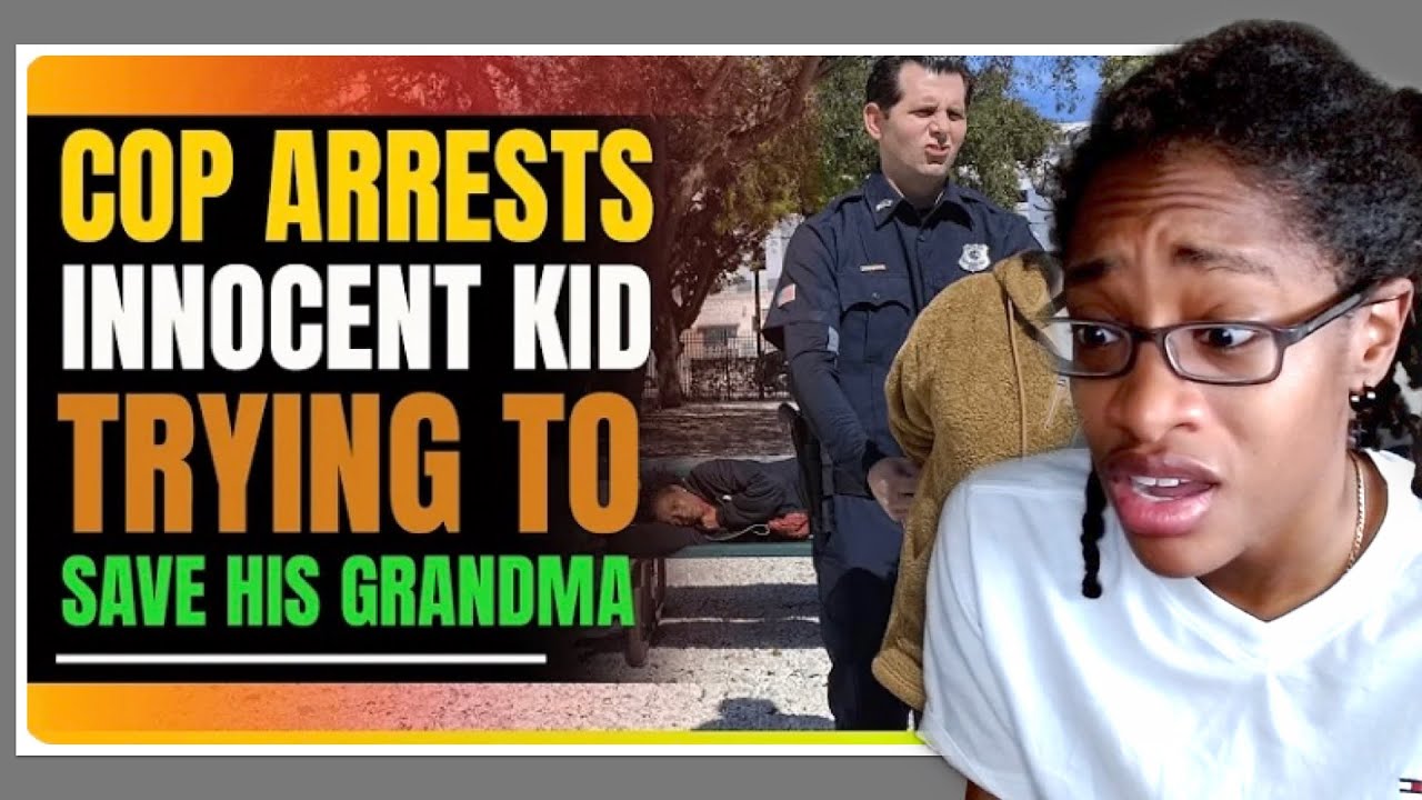 Cop Arrest Innocent Kid Trying To Save His Grandma | SoulSnack Reaction ...