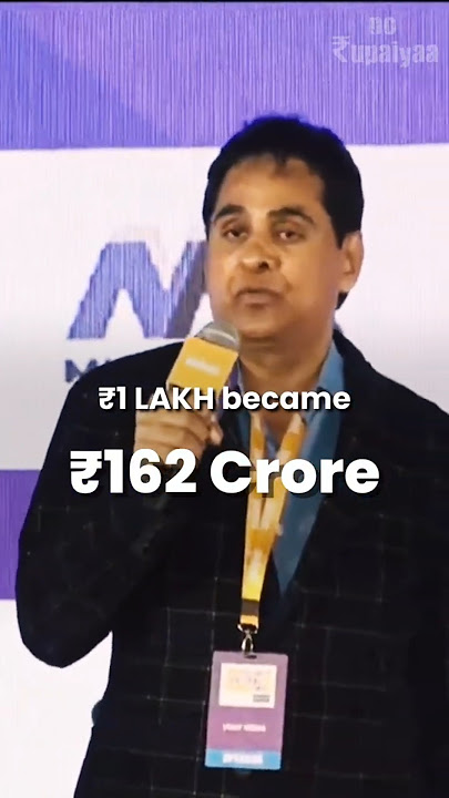 😲1 Lakh se 162 Crore in One Stock - Must Listen Anecdote from Vijay Kedia #investing #stocks #nifty