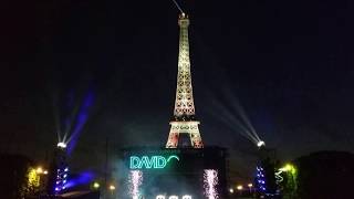 David Guetta Concert Paris Tour Eiffel Euro 2016