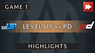 Level Up Vs Prodota Gaming Game 1 The Bts Series - Dota Highlights