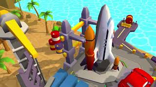 Car Eats Car 3D - Rocket Launch