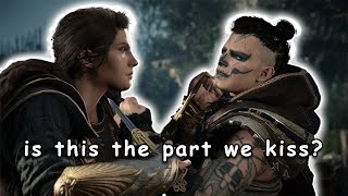 Kassandra and Eivor being historical best friends for 22 minutes "straight"