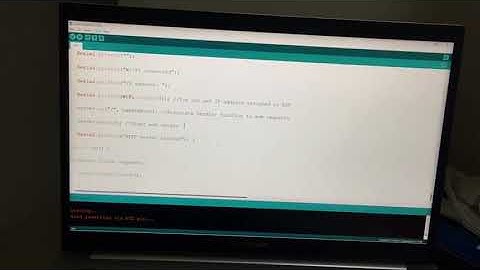 Bài 9: Tạo trang web bằng ESP8266