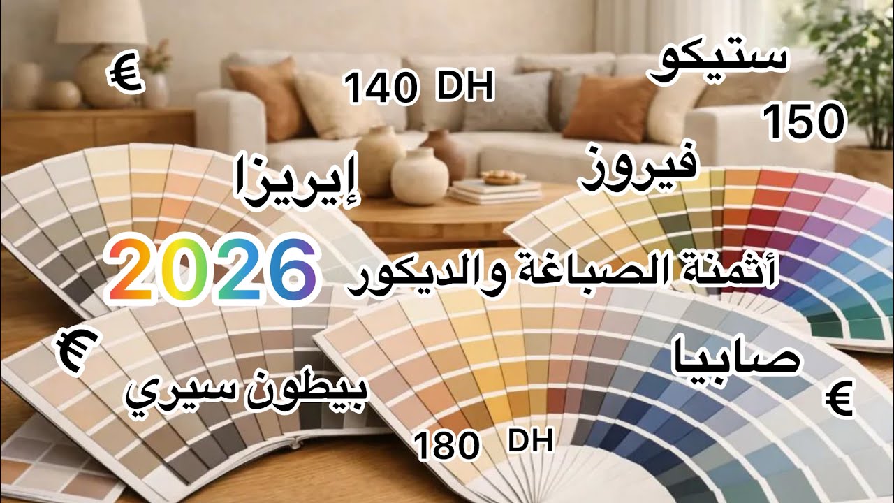 أثمنة الصباغة والديكور بالمغرب 2026