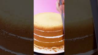 #shorts Candy Cake Decorations with Chocolate, Satisfying Video Top Cake #cake #satisfyingcake