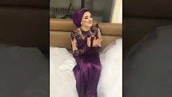 عروسه جميله جدا وصوتها روعه بتغني مبروك عليا❤