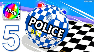 Ball Run 2048 - Gameplay Walkthrough Part 5 - New 2025 Update Level 48-77 (Android, iOS)