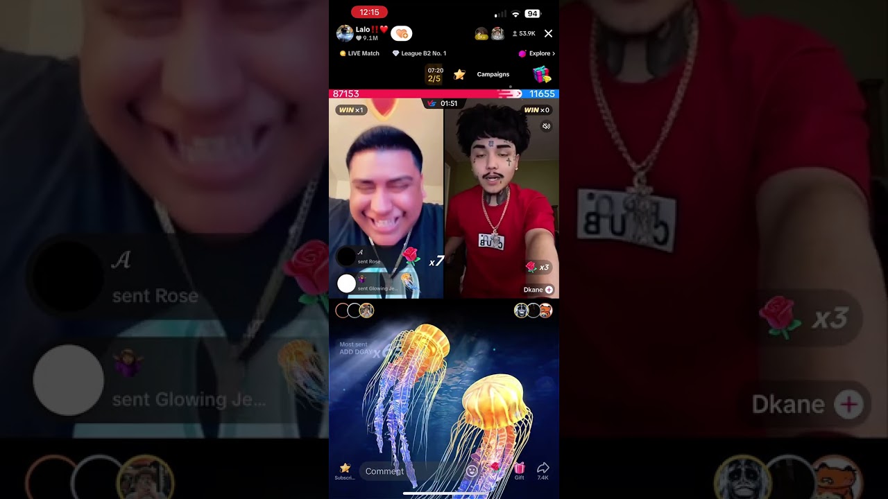 Lalo clowns dkane on TikTok live💀