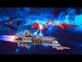 Imperial Navy vs Chaos! - Massive Battle, Skirmish Gameplay, Battlefleet Gothic Armada 2