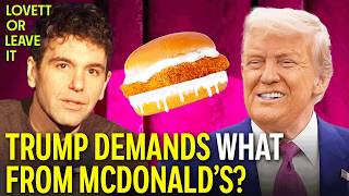 Trump DEMANDS This at McDonald's
