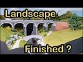 Viaduct and landscaping finished at Chadwick Model Railway | 70.