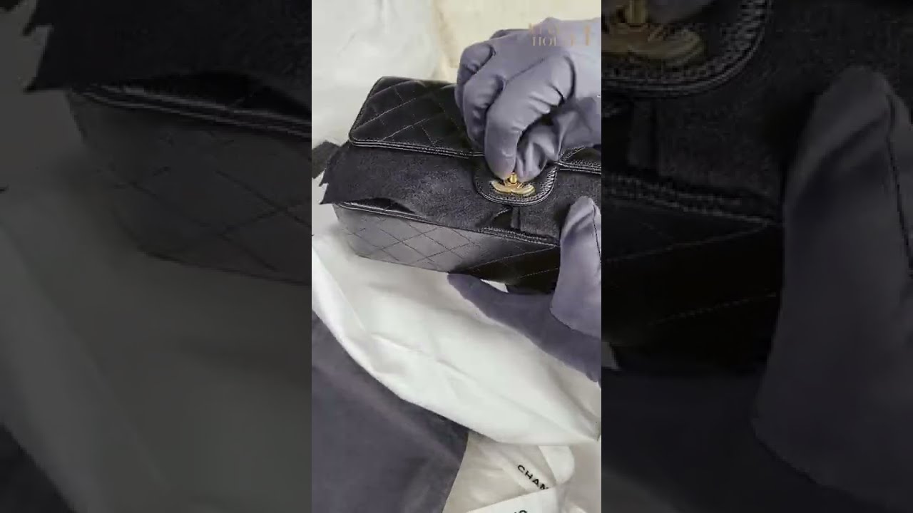 Unboxing 开箱系列 | Chanel CF Black - YouTube