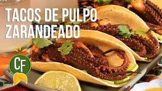 Tacos de Pulpo Zarandeado | Cocina Fresca