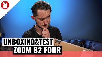 Zoom B2 FOUR - Modeling Floorboard mit Amp Simulation für E-Bass I MUSIC STORE