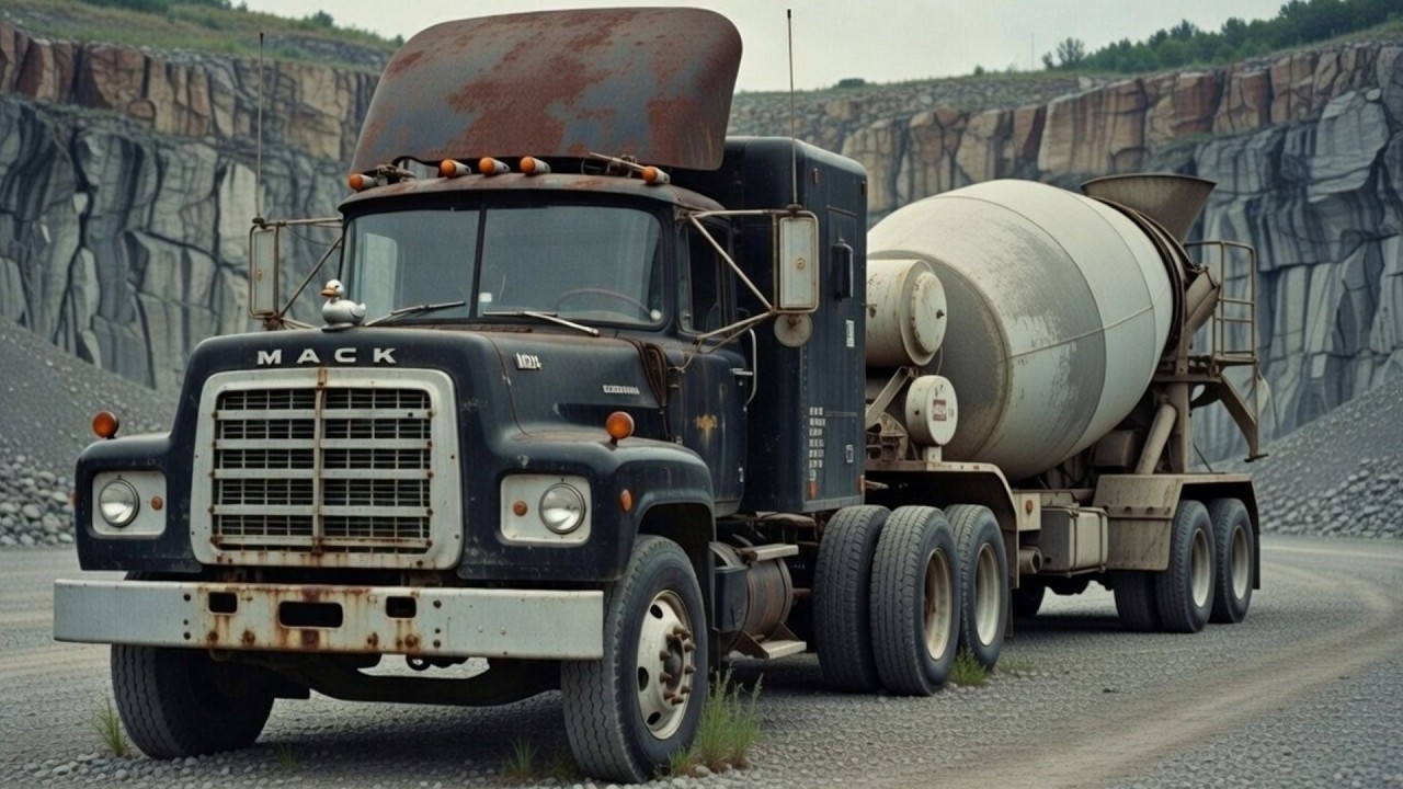Знаменитый грузовик Hero Truck 1978 года был переделан в бетономешалку.