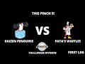 Kaizen Penguins VS Pafa's waffles - First Leg | EUSL Challenger Division | Slapshot Rebound