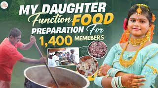 My Daughter  Function 1400 People food presentation || Everyday cooking