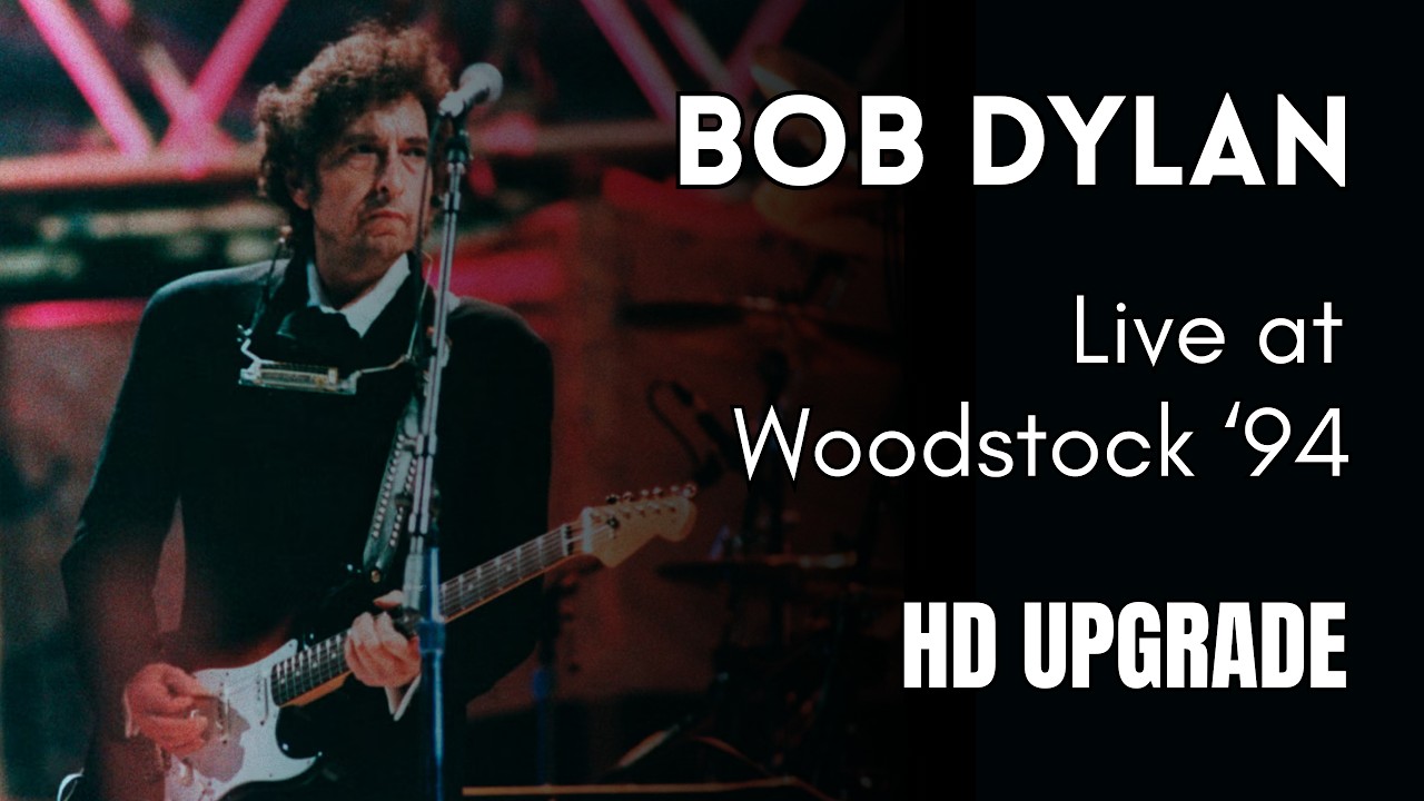 ボブディラン Woodstock94 Bob Dylan - Live at Woodstock 1994 (HD upgrade) - YouTube