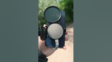 iPhone 16 Pro Max Filmmaking Game-Changer! JJC 67mm Magnetic ND Filter Adapter Mount! #jjc #shorts