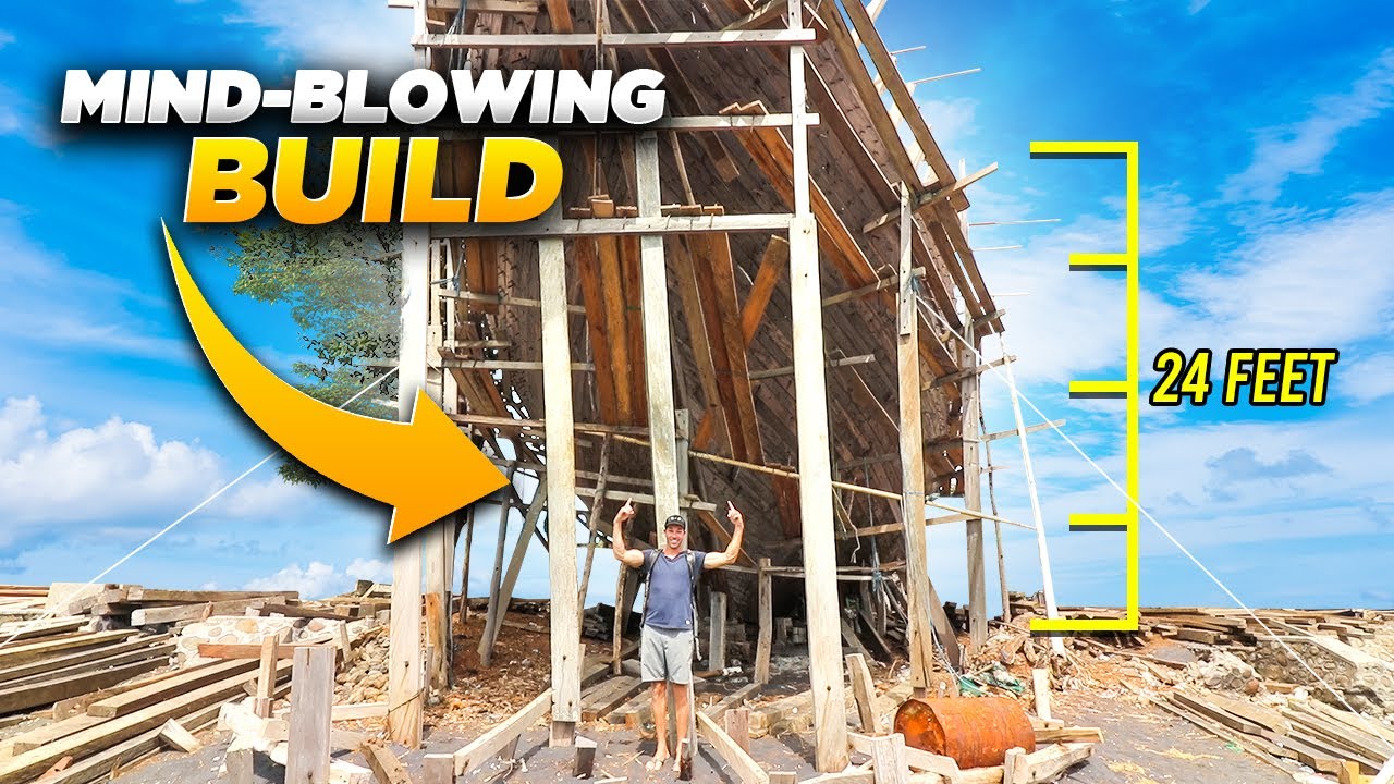 How they Build Boats in Indonesia!